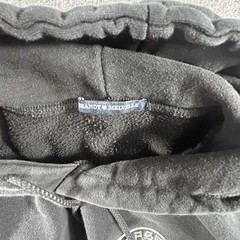 Brandy Melville Christy The Tiger Is Back Black Hoodie Embroidered Women’s XL