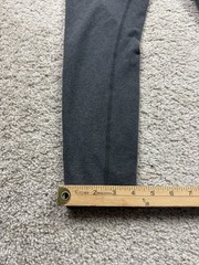 Lululemon Leggings Women Size 6 Gray Activewear Stretch Mid-Rise Cropped