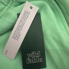 Wild Fabel Women’s Mint Green Joggers Size Medium NWT $22 MSRP