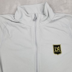LAFC Sweater Women Large 1/4 Zip Sweatshirt Soccer Los Angeles Football Club