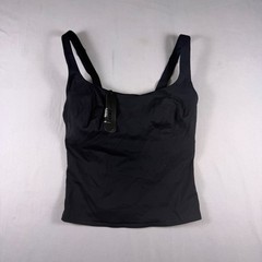 Nike x SKIMS Matte Square Neck Tank Obsidian Black TP-TNK-2728 Size Small NWT