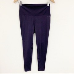 AR-33 Womens Purple High Waist Leggings sz M