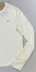 Women’s Nike Dri-FIT Swift Running Long Sleeve Shirt White HQ0503 Size Medium