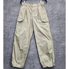Uniqlo Womens Cotton Nylon Gorpcore Utility Cargo Hiking Pants Streetwear Size S
