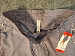 Elle Sport Women’s Inner Pockets Drawstring Lightweight Skort, Blue, Size M, New