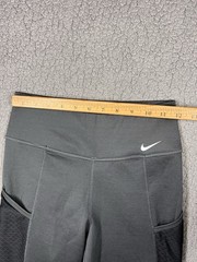 Nike ONE size S Women’s Mid-Rise THERMA FIT Tights-Smoke Grey/Black DQ6271-070
