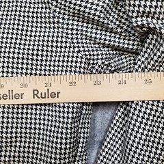 Sunderland of Scotland Jacket Womens Medium Houndstooth Windbreaker Jumper Golf