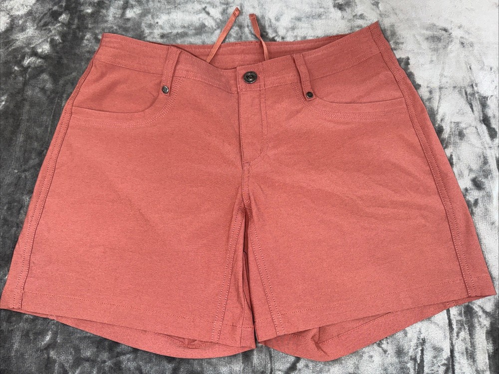 Kuhl Trekr Shorts Womens 6 Dark Dahlia Maroon 5.5in Outdoor Activewear NWOT