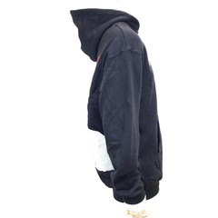 Alexander Wang Graphic Back-Print Hoodie Black Size M