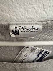 Disney Parks Mickey Mouse CA Adventure XXL Gray Cotton Fleece Sweatshirt vintage