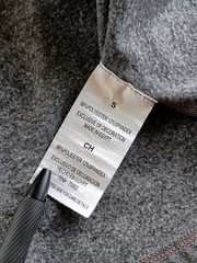 Layer 8 Women’s Gray Long Sleeve Activewear Top Thumb Holes Sz Small
