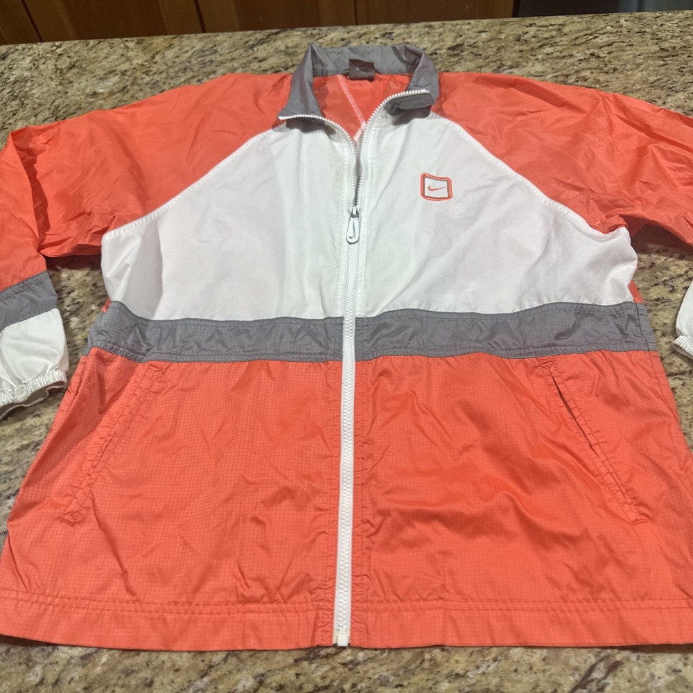 Nike Track Windbreaker Jacket Cross Training Y2K Womens Medium Cpix