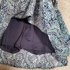 Tommy Bahama Everyday Active Skirt Shorts Floral Print Blue Pink Womens Small