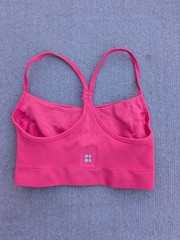 Women’s Sweaty Betty size xs pink sports bra new
