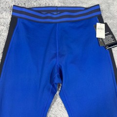 GapFit Blackout Technology Legging Women’s M Blue Polyester Cropped Gym Stretch