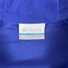 Columbia Womens Large Blue Arctic Air Fleece 1/2 Zip Pullover XL6624-516