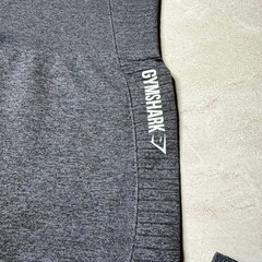 Gymshark Seamless Energy Leggings Charcoal Grey HW Small late 2010s activewear