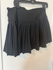 All in Motion Women’s Black Pleated Tennis Skort Lined, Size L Regular