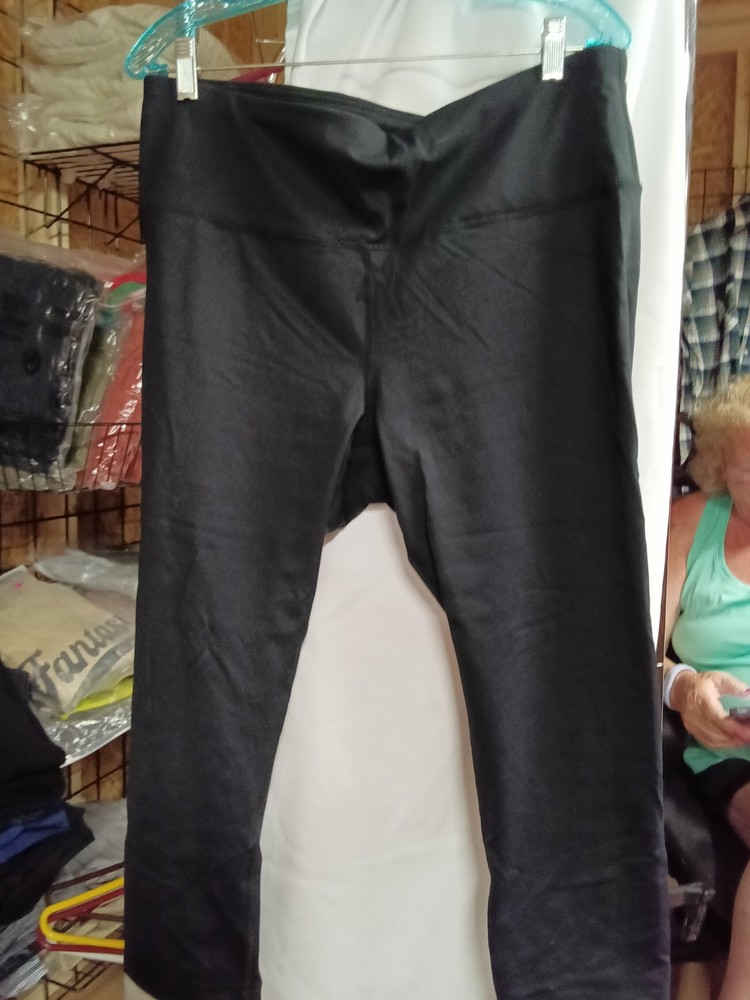 Active Life Black Capri XXL Nylon Spandex – 25% Off 5+ Items