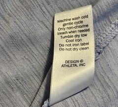 Athleta Surplice Old Money Athleisure Quiet Luxury Coastal Open Back Size XS