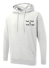 Personalised Custom Embroidered Uneek The UX Hoodie Your Text Logo Stag Hen UX4