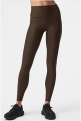 EXCELLENT CONDITION ALO YOGA High-Waist Airlift Legging in Espresso Size L