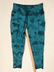 All In Motion Jogger Pants Womens Large Ultra Soft Wide Waistband Blue Tie-Dye