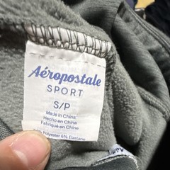 Aéropostale Sport Women’s Jogger Pants Gray S Regular Pull On Pockets