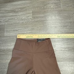 RBX Active Terrain Women Brown Flare Leggings High Waist Brushed Back Small NWT
