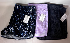ATHLETIC WORKS Women’s Core Print Run Short w/Pockets 3” Inseam Various Colors