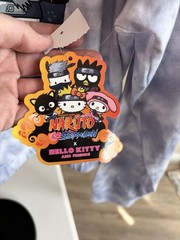 Hello Kitty and Friends Tie Dye Sweatshirt Women’s Junior 19 Naruto Shippuden