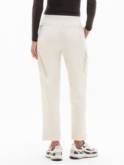 Athleta 12 Tall Endless High Rise Cargo Pant Bone NWT! #467187