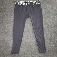 Gymshark Training Leggings High Waisted Cropped Athletic Gym Black S