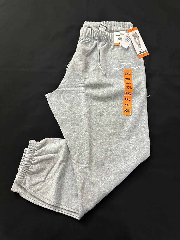 Lazypants Ladies Jogger Sweatpants Women’s XXL Light Gray
