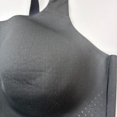 Victoria Secret Sport Bra 44C Full Coverage Wireless Black Convertible Straps