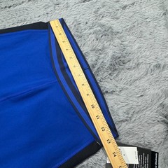 GapFit Blackout Technology Legging Women’s M Blue Polyester Cropped Gym Stretch