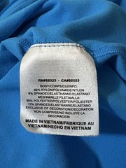 Nike Women Size S Blue Air Force 1/2 Zip Pullover Sweater