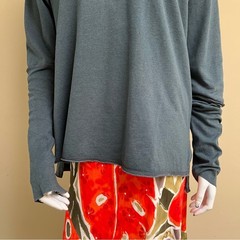 Raw Earth Wild Sky Hoody, Natural Sky Blue, Size Medium