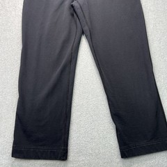 Hanna Andersson Womens Pull On Jogger Sweatpants XL Black Comfort Casual Lounge