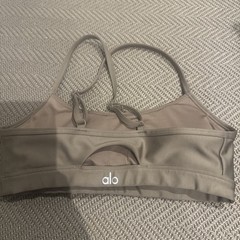 Alo Yoga Airlift Intrigue Bra Light Cocoa – Small