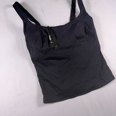 Nike x SKIMS Matte Square Neck Tank Obsidian Black TP-TNK-2728 Size Small NWT