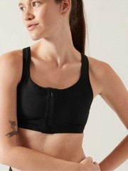 NWT Athleta Empower II Train Bra Black Medium A–C Cup