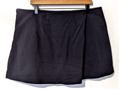 Wild Fable Women’s Active Stretch Skort Sz XXL Black Rayon Blend Zip Waist EUC