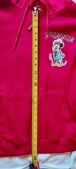 Minnie Mouse Hoodie Full Zip Red 3XL Disney Parks Authentic Original