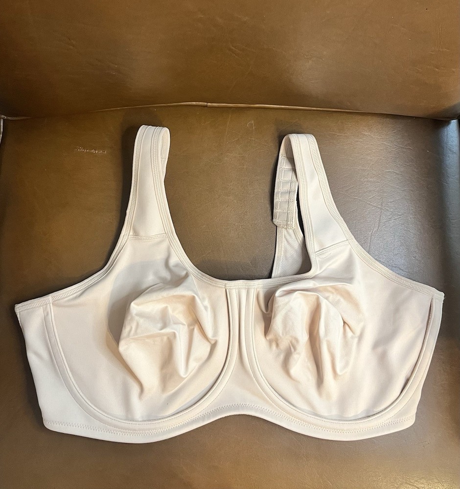 NWOT Simone Sport Underwire Bra Size 42DD Color Sand