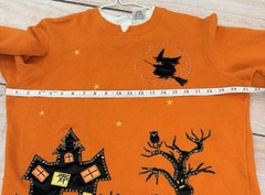 White Stag Vtg 90s Halloween Women’s Small Sweatshirt Embroidered Beaded