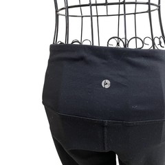 Women’s Black Capri Leggings 90 Degree By Reflex Medium Boho Bohemian Fitness