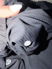 Lululemon Women’s Size 4 Black Grey REVERSIBLE Dance Studio Jacket III hoodie
