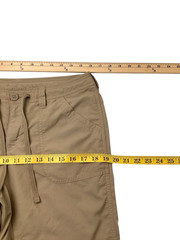 The North Face Capri Pants Womens Size 10 Tan 100% Nylon Hiking Outdoor Pockets