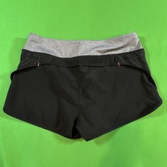 Layer 8 Women’s S Black Gray Pink Quick Dry Drawstring Athletic Shorts Geometric
